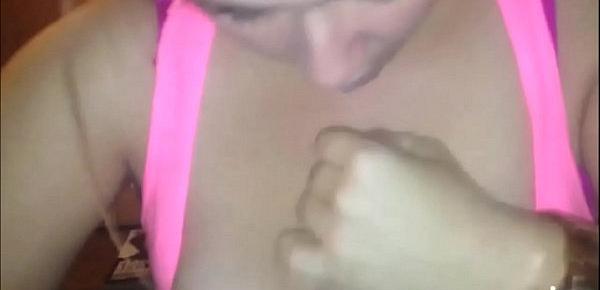 Chunky Teen gal Giving the best Bj Ever - POV